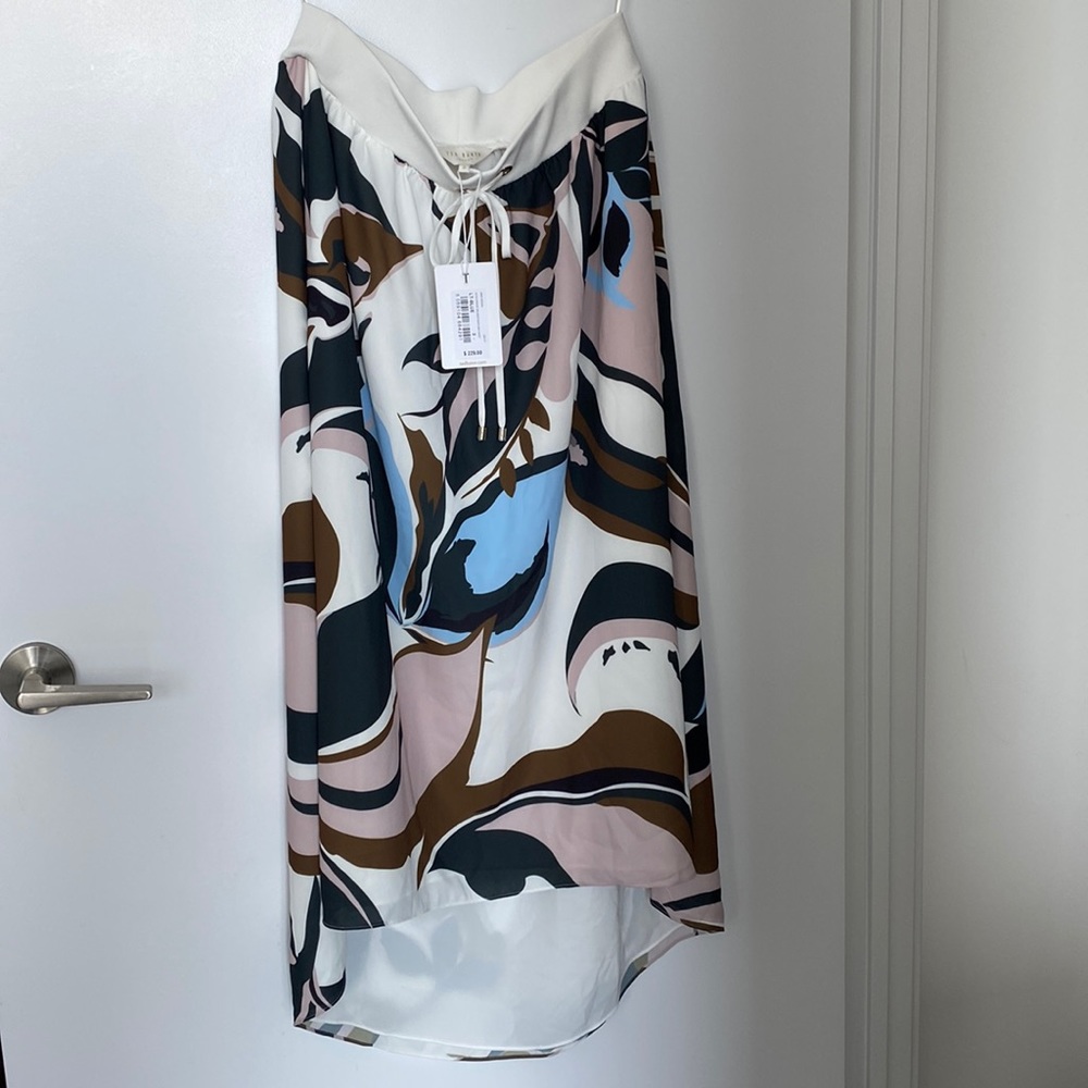 NWT Ted Baker London Hi-Low Skirt